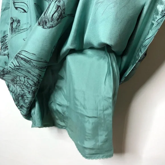 Anthropologie Leifsdottir silk dress 6 (B3) - Picture 7 of 8